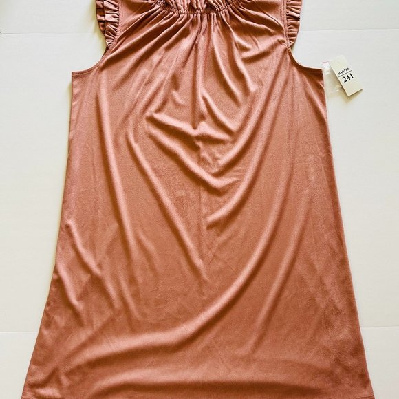 HARPER 241 Dresses & Skirts - NWT _ HARPER 241 Suede Ruffle Collar I Sleeve Dress